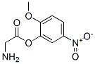 2-methoxy-5-nitrophenyl glycinate Structure