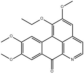 1-Ethoxy-2,9,10-trimethoxy-7H-dibenzo[de,g]quinolin-7-one Structure