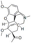 1-[(5alpha,7alpha)-4,5-epoxy-3,6-dimethoxy-17-methyl-6,14-ethenomorphinan-7-yl]ethanone Struktur
