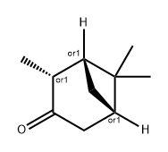 (1ALPHA,2BETA,5ALPHA)-2,6,6-TRIMETHYLBICYCLO[3.1.1]HEPTAN-3-ONE, 15358-88-0, 结构式