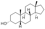 5-BETA-ANDROSTAN-3-ALPHA-OL 结构式