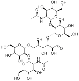 BETA-GLCNAC-[1->2]-ALPHA-MAN-[1->3][BETA-GLCNAC-(1->2)-ALPHA-MAN-(1->6)]-MAN Structure