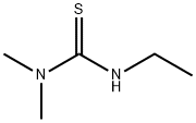 3-エチル-1,1-ジメチルチオ尿素 化学構造式