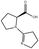 L-Proline, 1-(3,4-dihydro-2H-pyrrol-5-yl)- (9CI) Structure