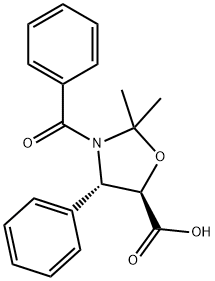 (4S,5R)-3-Benzoyl-2,2-dimethyl-4-phenyloxazolidine-5-carboxylic acid|(4S,5R)-3-苯甲酰基-2,2-二甲基-4-苯基氧氮杂环戊烷-5-甲酸