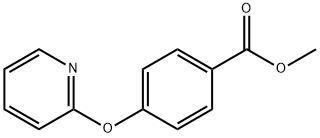 METHYL 4-(PYRIDIN-2-YLOXY)BENZOATE,153653-00-0,结构式