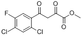 메틸4-(2,4-디클로로-5-플루오로페닐)-2,4-디옥소부타노에이트
