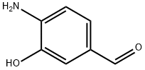 4-氨基-3-羟基苯甲醛 结构式
