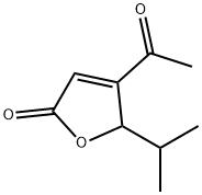 2(5H)-Furanone, 4-acetyl-5-(1-methylethyl)- (9CI) 化学構造式