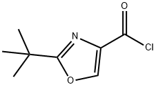 4-Oxazolecarbonyl chloride, 2-(1,1-dimethylethyl)- (9CI) Structure