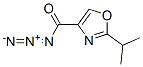 4-Oxazolecarbonyl  azide,  2-(1-methylethyl)- 结构式