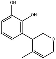 1,2-Benzenediol, 3-(3,6-dihydro-4-methyl-2H-pyran-3-yl)- (9CI),153694-77-0,结构式