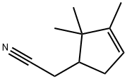 2-(2,2,3-Trimethyl-1-cyclopent-3-enyl)acetonitrile Structure