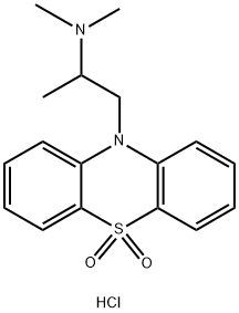 DIOXOPROMETHAZINE HYDROCHLORIDE Structure