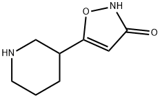 3(2H)-Isoxazolone,5-(3-piperidinyl)-(9CI) Struktur