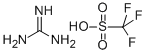 GUANIDINIUM TRIFLUOROMETHANESULFONATE 结构式