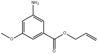 Benzoic acid, 3-amino-5-methoxy-, 2-propenyl ester (9CI)|