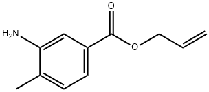 Benzoic acid, 3-amino-4-methyl-, 2-propenyl ester (9CI) Structure