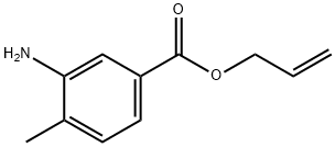 Benzoic acid, 3-amino-4-methyl-, 2-propenyl ester (9CI) Struktur