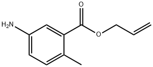 Benzoic acid, 5-amino-2-methyl-, 2-propenyl ester (9CI),153775-21-4,结构式