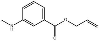 Benzoic acid, 3-(methylamino)-, 2-propenyl ester (9CI) Structure