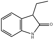 3-乙基-2,3-二氢-1H-吲哚-2-酮,15379-45-0,结构式