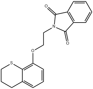 2-(2-thiochroman-8-yloxyethyl)isoindole-1,3-dione|