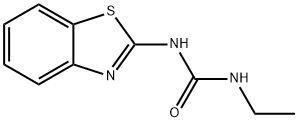 Urea, 1-(2-benzothiazolyl)-3-ethyl- (8CI) 结构式