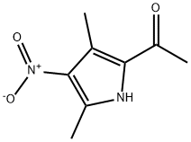 Ethanone, 1-(3,5-dimethyl-4-nitro-1H-pyrrol-2-yl)- (9CI) 结构式