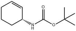 Carbamic acid, (1R)-2-cyclohexen-1-yl-, 1,1-dimethylethyl ester (9CI) Structure