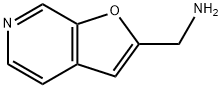 呋喃[2,3-C]吡啶-2-基甲胺 结构式