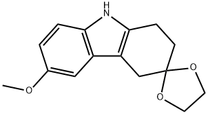 153865-29-3 SPIRO[3H-CARBAZOLE-3,2'-[1,3]DIOXOLANE], 1,2,4,9-TETRAHYDRO-6-METHOXY-