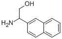 2-(2-萘基)-2-氨基乙醇, 153875-87-7, 结构式