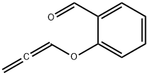 Benzaldehyde, 2-(1,2-propadienyloxy)- (9CI) 结构式