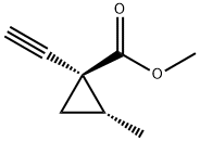 시클로프로판카르복실산,1-에티닐-2-메틸-,메틸에스테르,트랜스-(9CI)