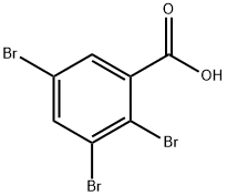 2,3,5-三溴苯甲酸,15396-38-0,结构式