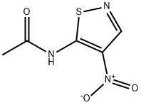 Acetamide,  N-(4-nitro-5-isothiazolyl)-,153970-44-6,结构式