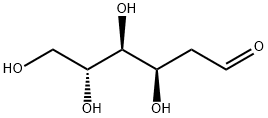 2-脱氧葡萄糖, 154-17-6, 结构式