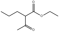 2-アセチル吉草酸エチル 化学構造式