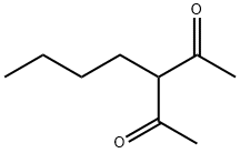 3-ブチル-2,4-ペンタンジオン 化学構造式