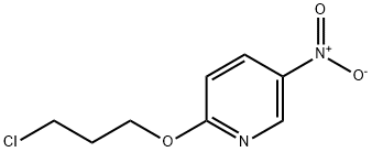 2-(3-CHLOROPROPOXY)-5-NITROPYRIDINE 结构式
