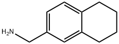 (5,6,7,8-テトラヒドロ-2-ナフタレニルメチル)アミン 化学構造式