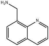 (キノリン-8-イルメチル)アミン 化学構造式