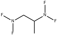 N,N,N',N'-Tetrafluoro-1,2-propanediamine Structure