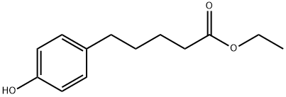 ethyl 5-(4-hydroxyphenyl)pentanoate Structure