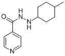 N'-(4-Methylcyclohexyl)isonicotinic hydrazide Structure
