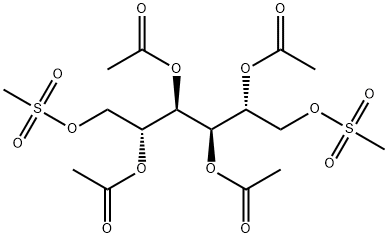 1-O,6-O-Bis(methylsulfonyl)-D-mannitol 2,3,4,5-tetraacetate|