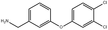 3-(3,4-DICHLOROPHENOXY)BENZYLAMINE Struktur