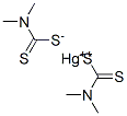 Mercuric dimethyl dithiocarbamate Struktur