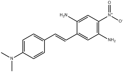 2,5-diamino-4'-(dimethylamino)-4-nitrostilbene Structure